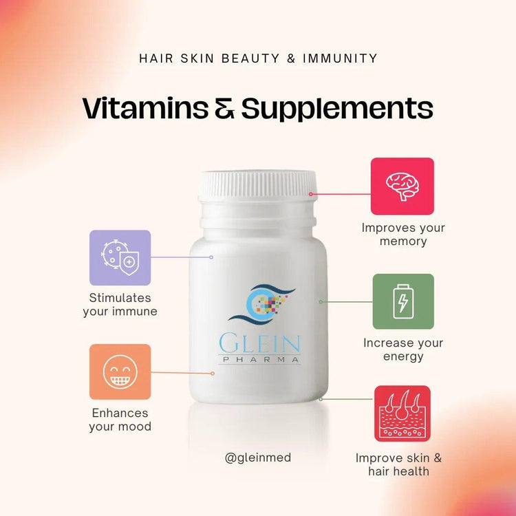Vitamins for Skin and Hair - GLEIN PHARMA