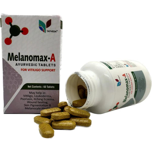 Melanomax-A  An Ayurvedic Anti Vitiligo supplement for White spots on Skin