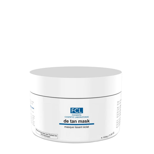 FIXDERMA COSMETIC LABORATORIES De Tan Mask For Tanning&Dark Skin|Cleans Pores|Removes Blackheads|Improves Skin Tone&Texture|Suits Oily&Acne Prone Skin|Non-Comedogenic|Paraben Free- 100Gm, 1 Count