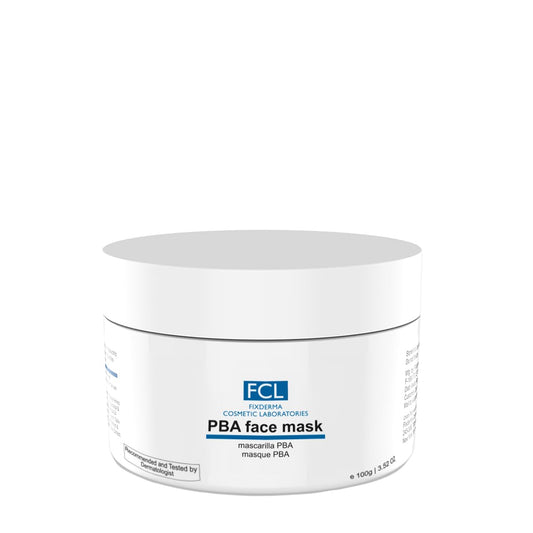 FIXDERMA COSMETIC LABORATORIES Pba Face Mask With Pha, Bha & Aha For Brightening | Kojic Acid Face Mask With Hyaluronic Acid For Glowing Skin | Evens Out Skin Tone | Shrinks Open Pores - 100Gm