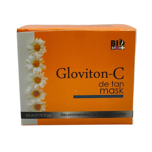 Gloviton C Detan Mask | At Home Face Spa For Bright and Glowing Skin 50 ml