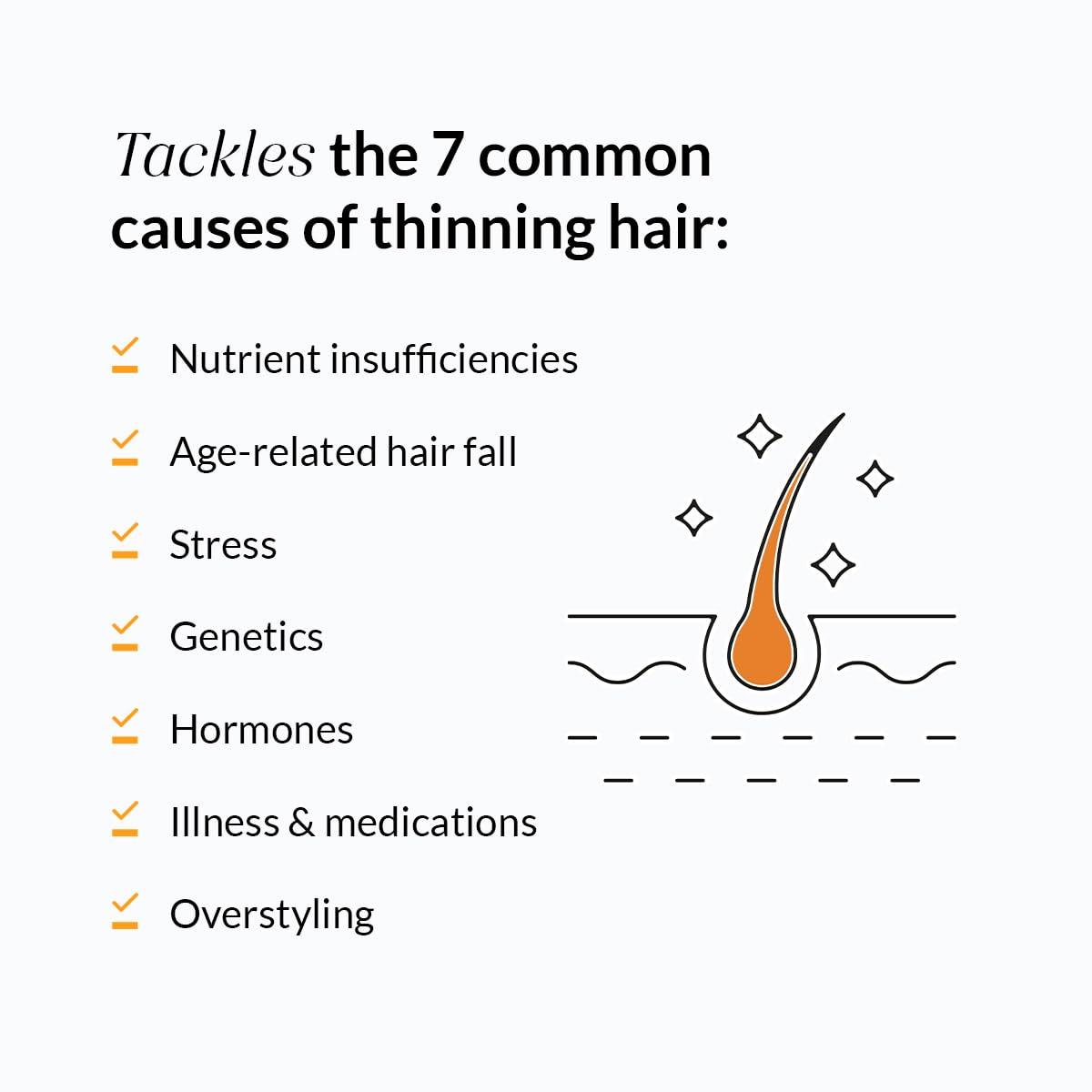 NUTROVA Kerastrength For Men & Women (30 Capsules) With Biotin - Prevents Hair-Fall,Strengthens & Grows Hair With Vitamins A,C,D3,B-Complex,Lycopene Inhibits Hair-Fall Hormone Dht,1 Count