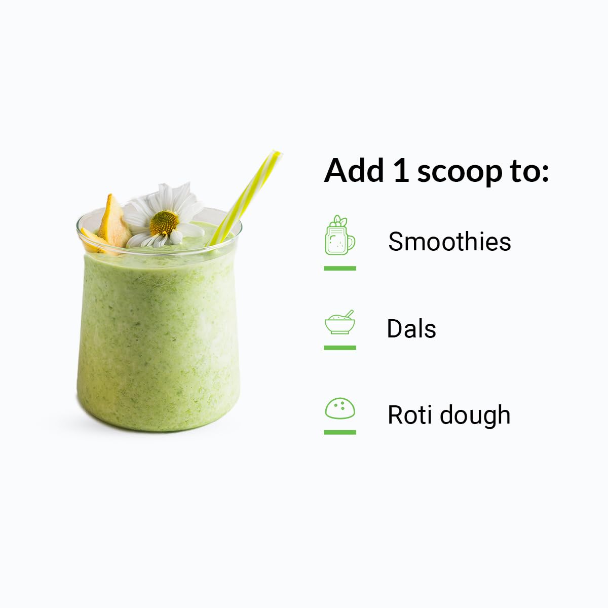 NUTROVA Pea Protein Powder, Vegan Protein Isolate - No Added Sugar, Artificial Sweeteners or Flavours, Vegan & Gluten-free - Easy to Mix (300gm) 80% protein content, 8g of protein in every 10g scoop