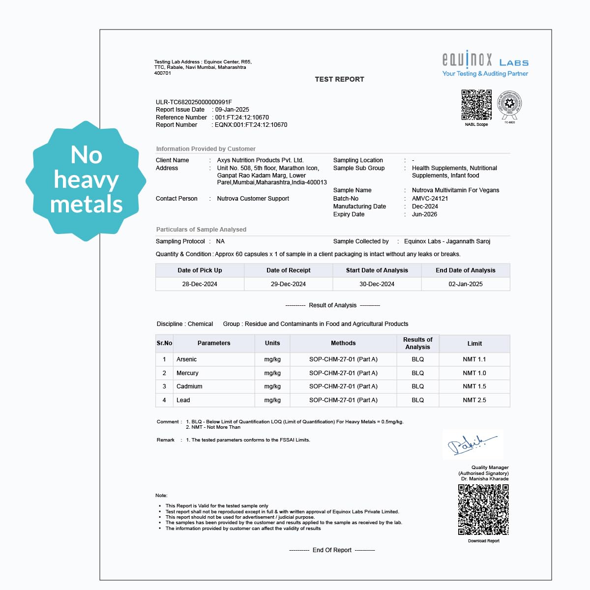 NUTROVA Multivitamin For Vegans - Multivitamin Supplement for Vegan Diets for Men & Women Unisex (60 capsules)