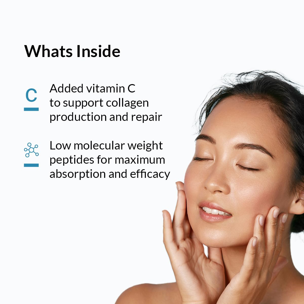 NUTROVA Marine Collagen Peptides for Men & Women, For Healthy Skin & Hair, Nails, Bones - Anti-Aging Supplement – Unflavoured Easy to Mix Powder (200gm) – Neutral Smell & Taste