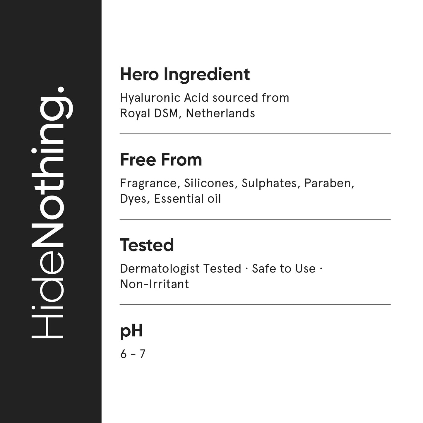 Minimalist 2% Hyaluronic Acid + PGA Serum for Intense Hydration, Glowing Skin & Fine Lines | Daily Hydrating Face Serum For Women & Men with Dry, Normal & Oily Skin | 30 ml