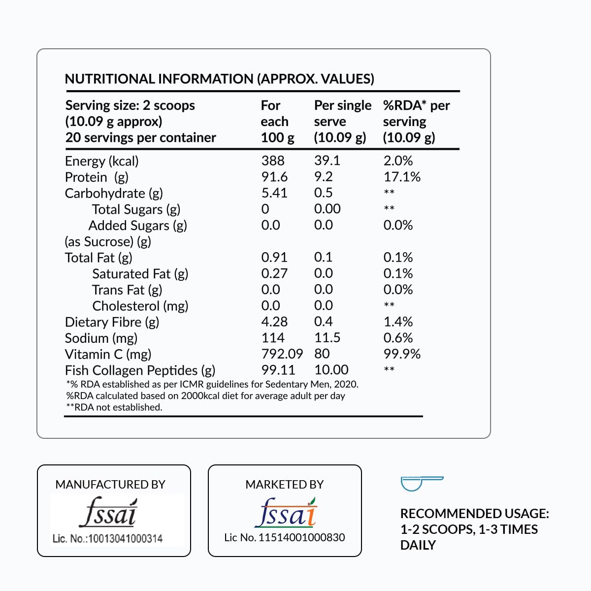 NUTROVA Marine Collagen Peptides for Men & Women, For Healthy Skin & Hair, Nails, Bones - Anti-Aging Supplement – Unflavoured Easy to Mix Powder (200gm) – Neutral Smell & Taste