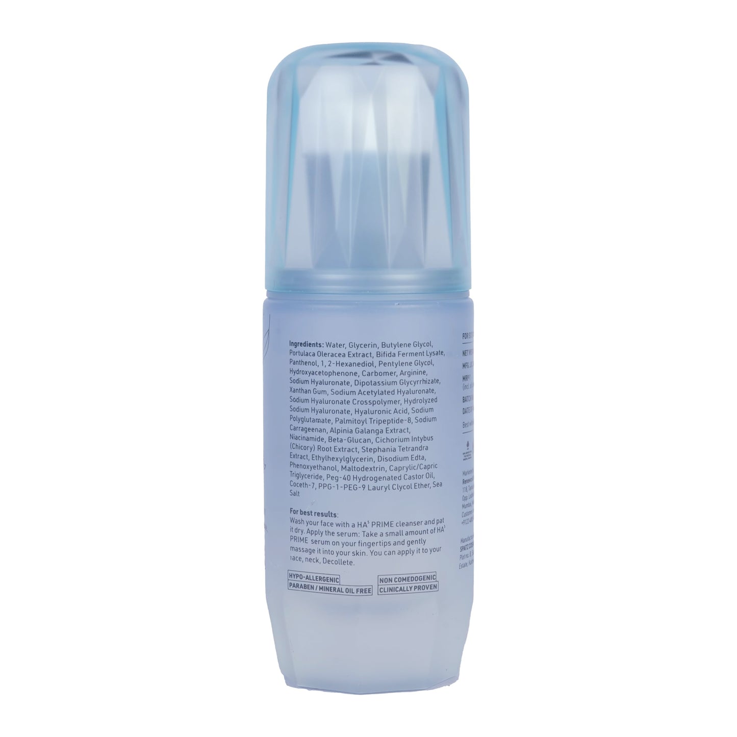Yuderma HA⁵ Prime Serum – 5D Hyaluronic Concentrate for Skin Hydration and Face Glow | 40ml