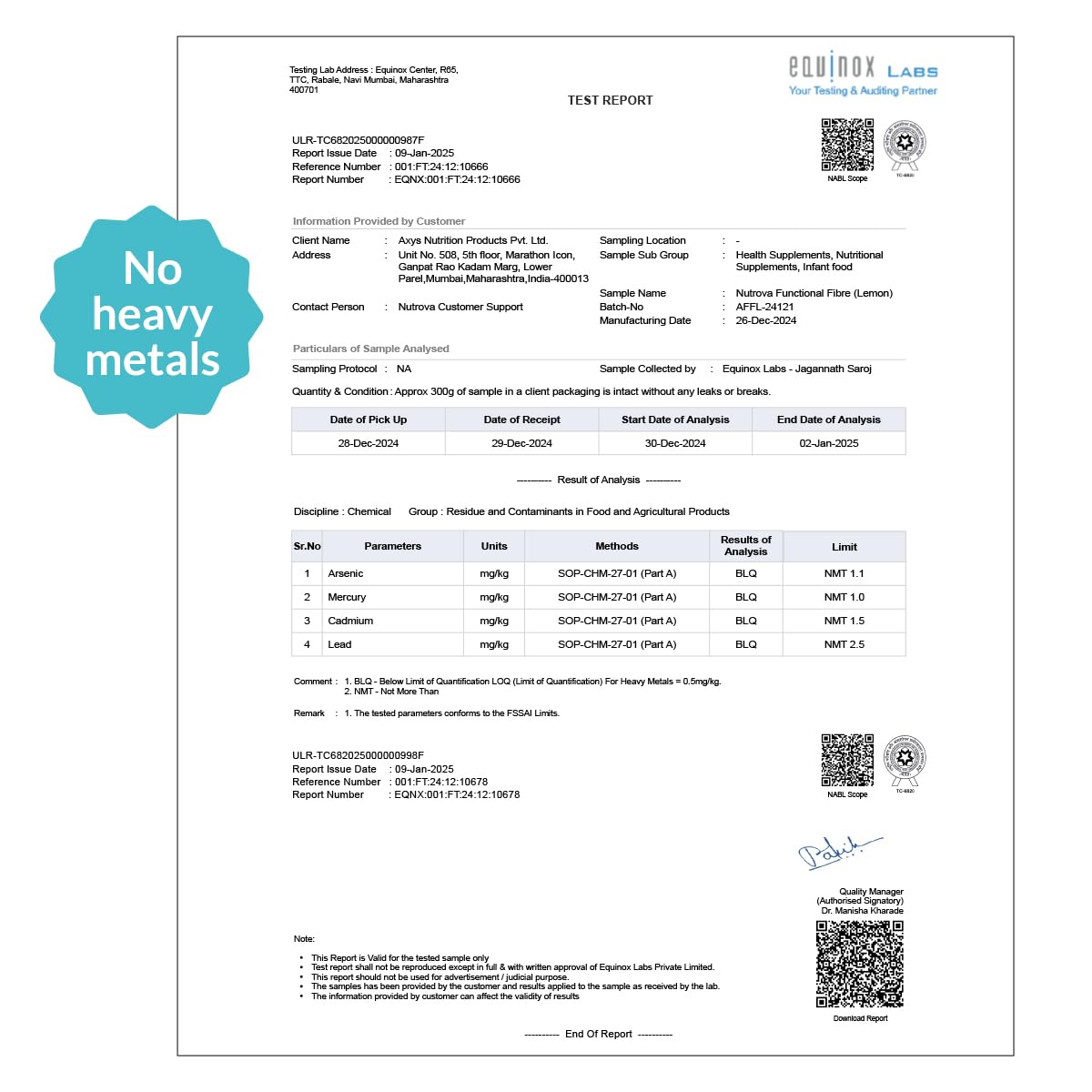 Nutrova Functional Fibre, Blend of Soluble & Insoluble Fibre, Optimized Prebiotic To Support Gut Health, Improves Digestion, Clinically Studied In India, Zero Sugar, Lemon Flavour, Sweetened with Stevia - Easy To Mix. 420 Gm