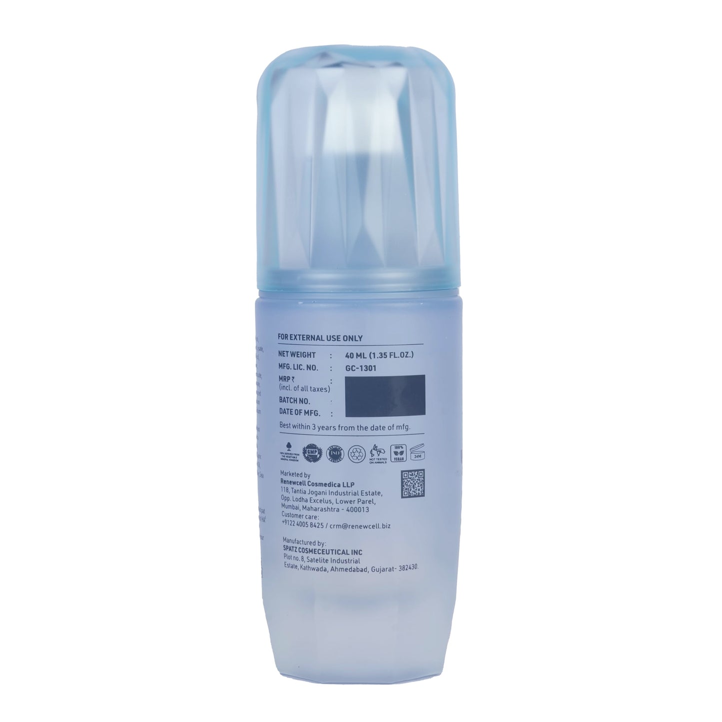 Yuderma HA⁵ Prime Serum – 5D Hyaluronic Concentrate for Skin Hydration and Face Glow | 40ml