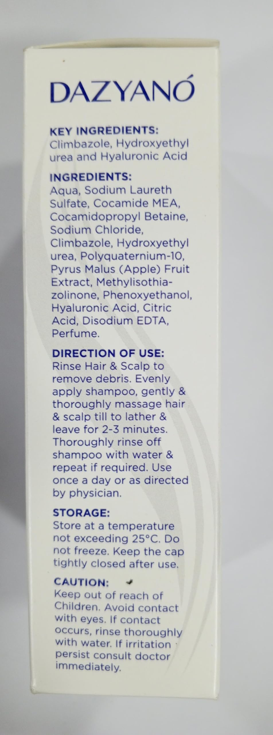 DAZYANO Anti Dandruff Shampoo, 100ml