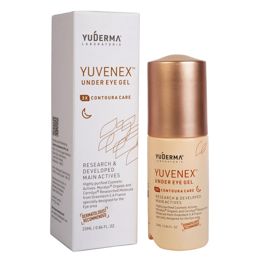 YUDERMA Yuvenex 3X CONTOURA Care Under Eye Gel, 25 Ml