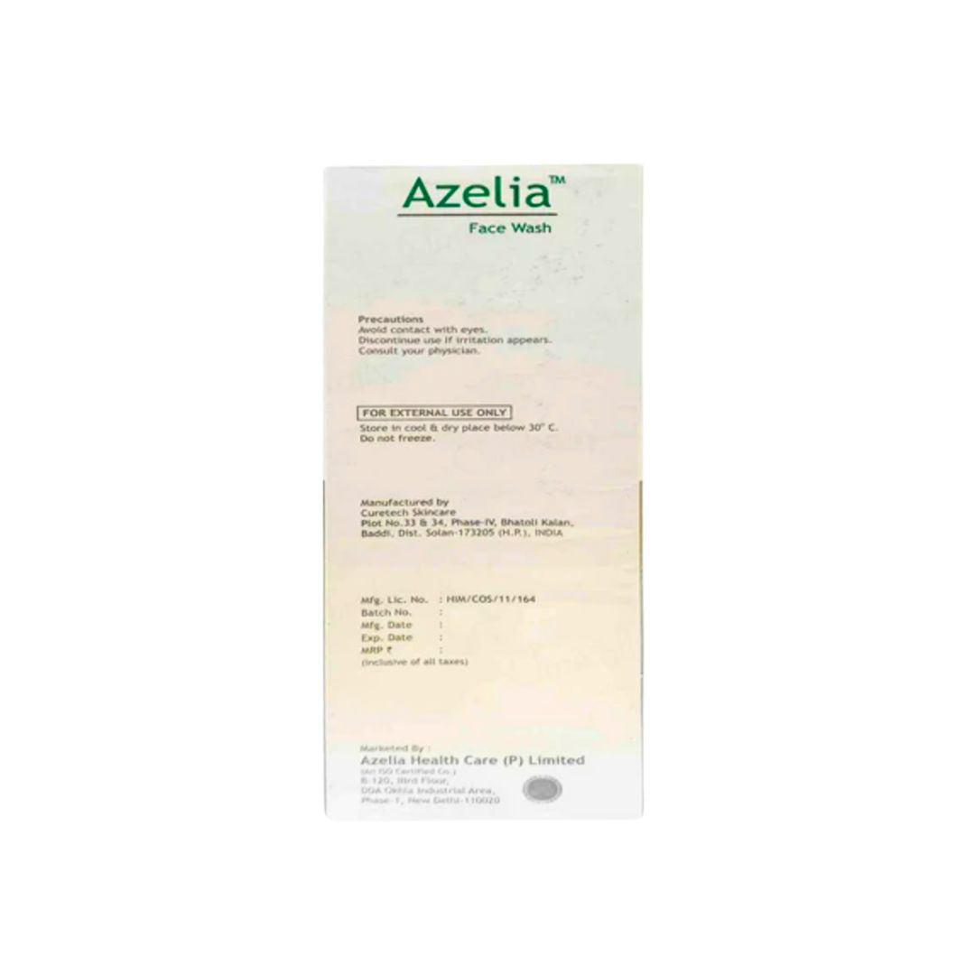 Azelia Face Wash – Gentle Daily Cleanser For All Skin Types 100 ml