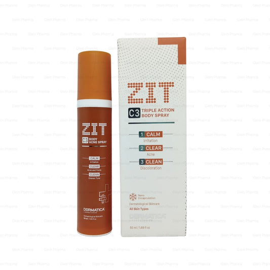Dermatica Zit C3 Back, Neck, Shoulders, Chest and Body Acne Spray 50ml