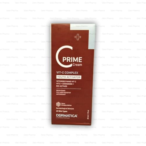 Dermatica C Prime Cream Nano Vitamin C Complex Youth Activator 30 ml -Glein Pharma -1