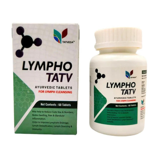 Lympho Tatv Ayurvedic Lymphatic Drainage, Cleanse & Detox Supplement 60 Tablets - GLEIN PHARMA