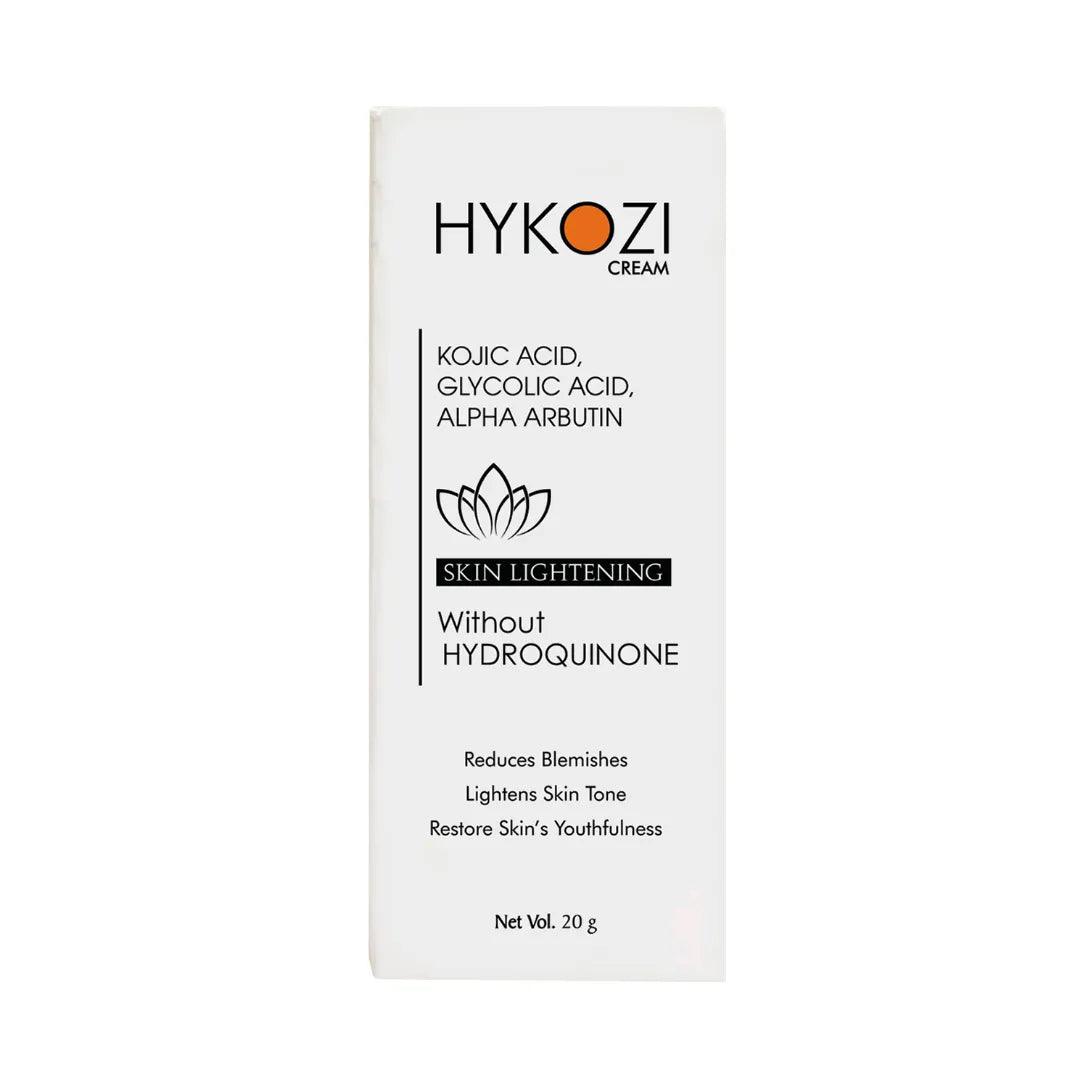 HYKOZI NON HYDROQUINONE BEST SKIN LIGHTENING ANTIAGING CREAM GLEIN PHARMA