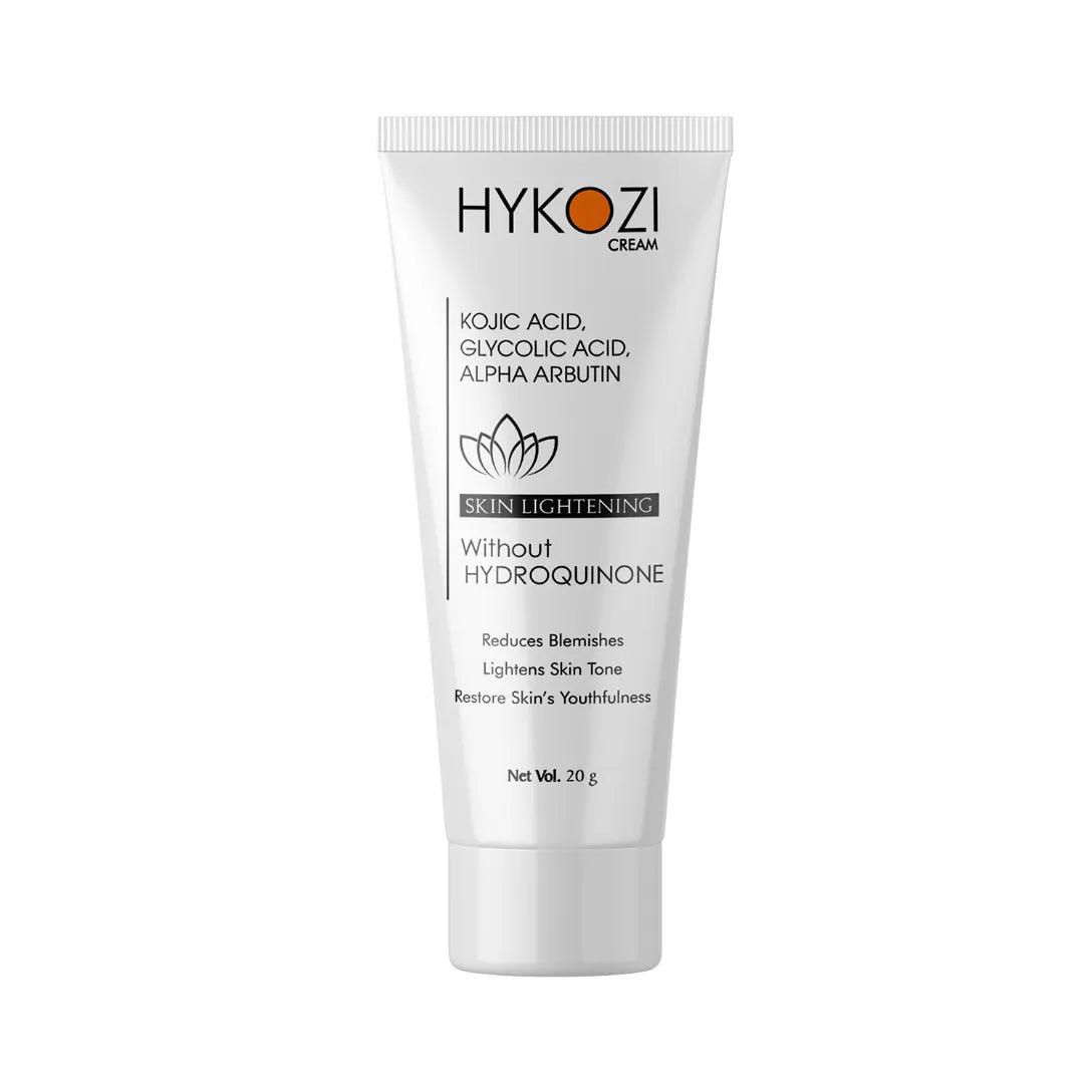 HYKOZI NON HYDROQUINONE BEST SKIN LIGHTENING ANTIAGING CREAM GLEIN PHARMA