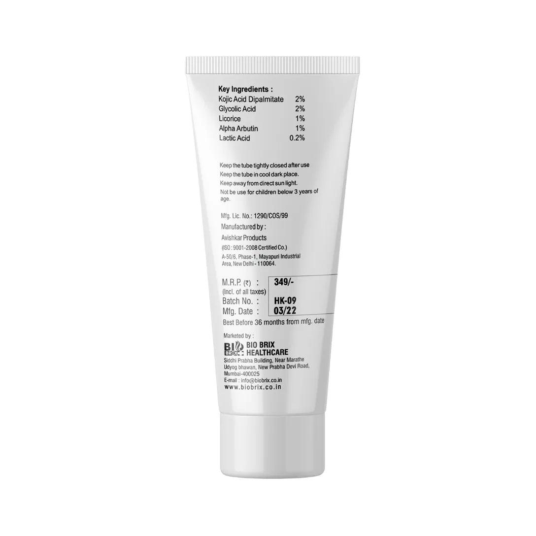 HYKOZI NON HYDROQUINONE BEST SKIN LIGHTENING ANTIAGING CREAM GLEIN PHARMA