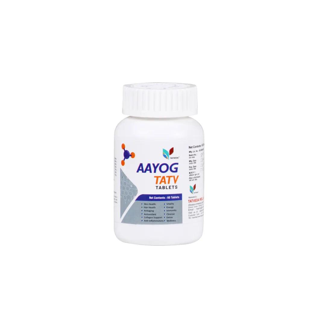 Tatveda Aayog Tatv Ayurvedic Men & Women Wellness Tablets Glein Pharma