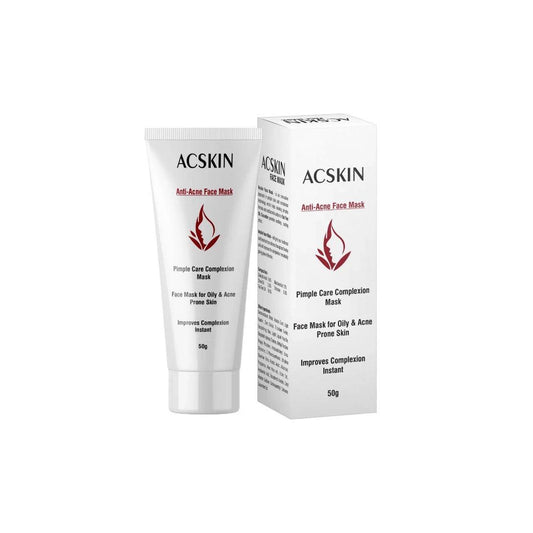 AcSkin Anti-Acne Face Mask Pack Of Two. Glein Pharma