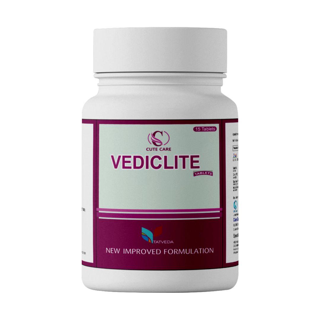 VedicLite Natural Skin Supplement Tablets | Light Bright Healthy Glow.