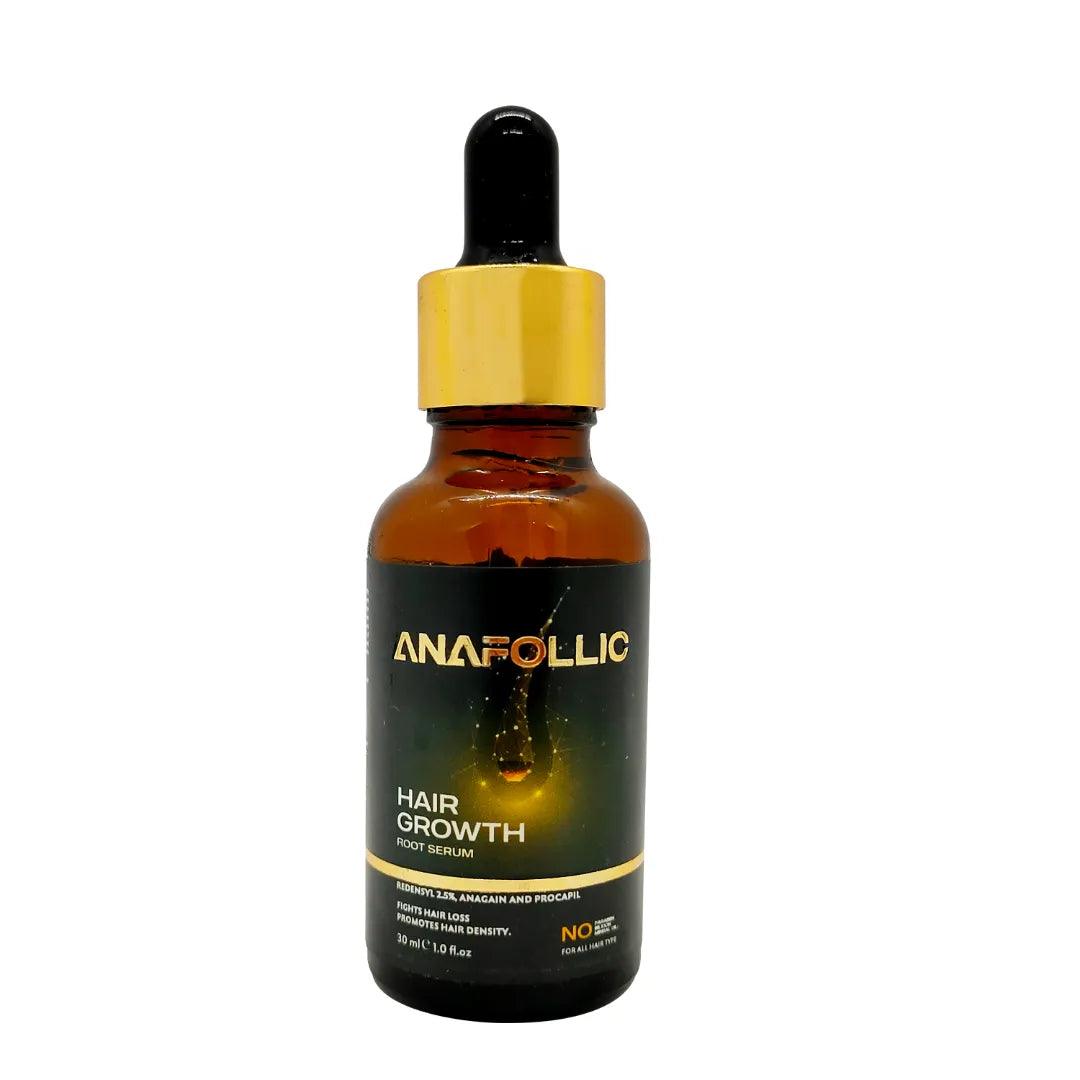 ANAFOLLIC Hair Growth Serum For Hair Fall Control in Men and Women.