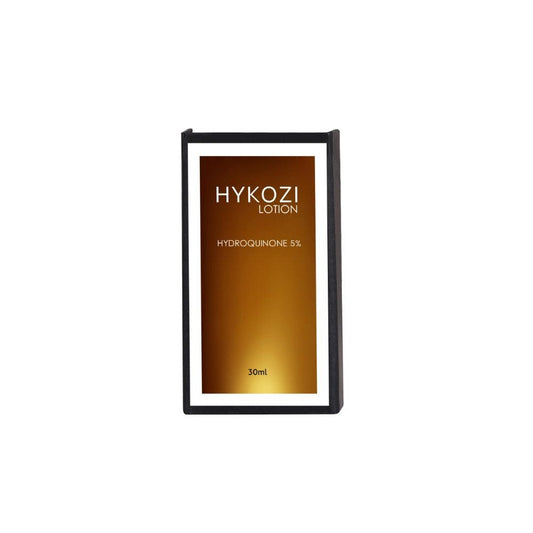 Biobrix Hykozi MAX Hydroquinone 5% Skin Lightening Lotion with Kojic Acid and Vitamin E. Glein Pharma.