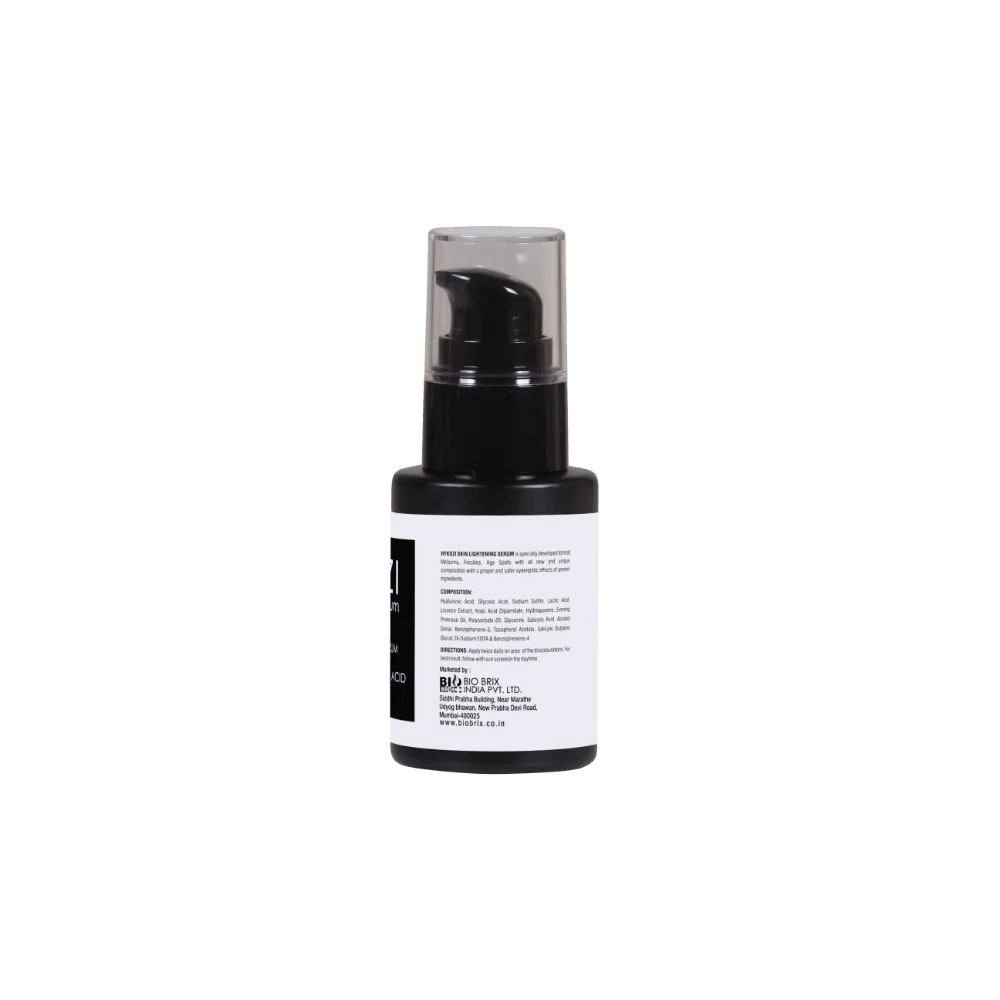 Hykozi Skin Lightening Night Serum with Hydroquinone, Hyaluronic & Kojic Acid Glein Pharma BIOBRIX