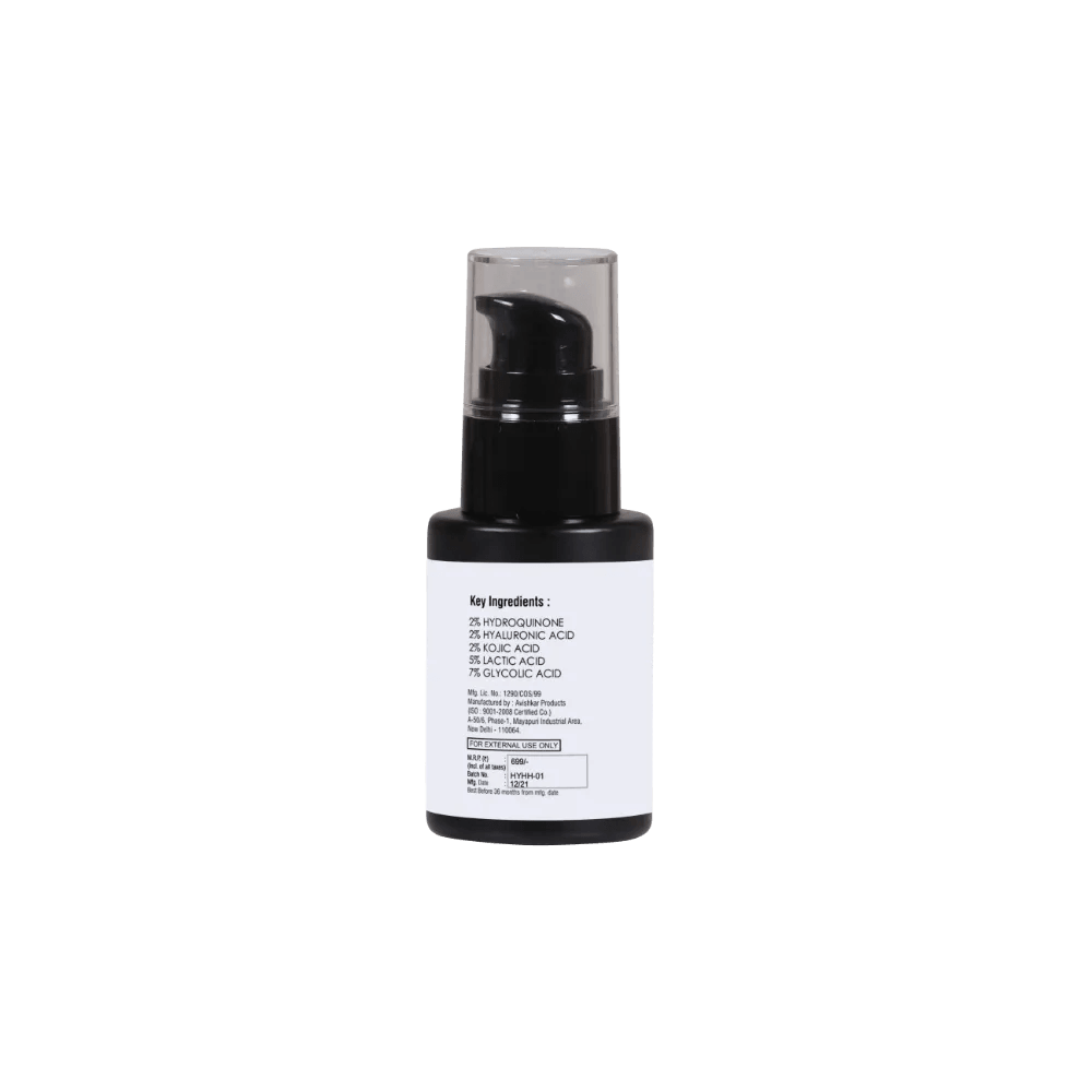 Hykozi Skin Lightening Night Serum with Hydroquinone, Hyaluronic & Kojic Acid Glein Pharma BIOBRIX