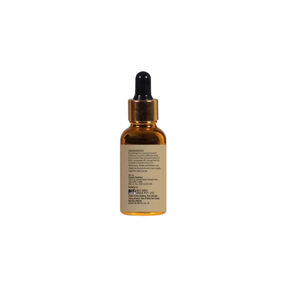 Hykozi 24K Gold Serum for Anti-aging Lightening Glowing Skin Glein Pharma Biobrix