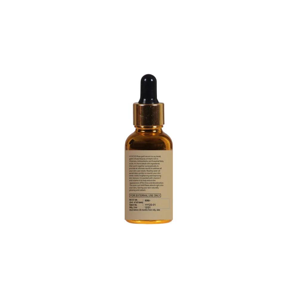 Hykozi 24K Gold Serum for Anti-aging Lightening Glowing Skin Glein Pharma Biobrix
