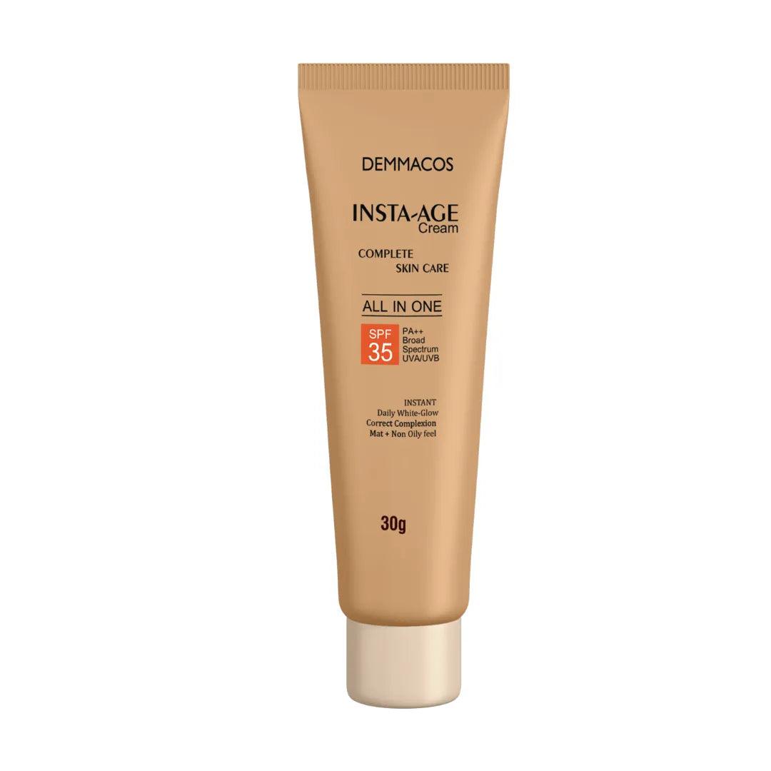 INSTA-AGE SPF 35 instant WhiteGlow Lightening and Brightening Face Cream 30gm Glein Pharma