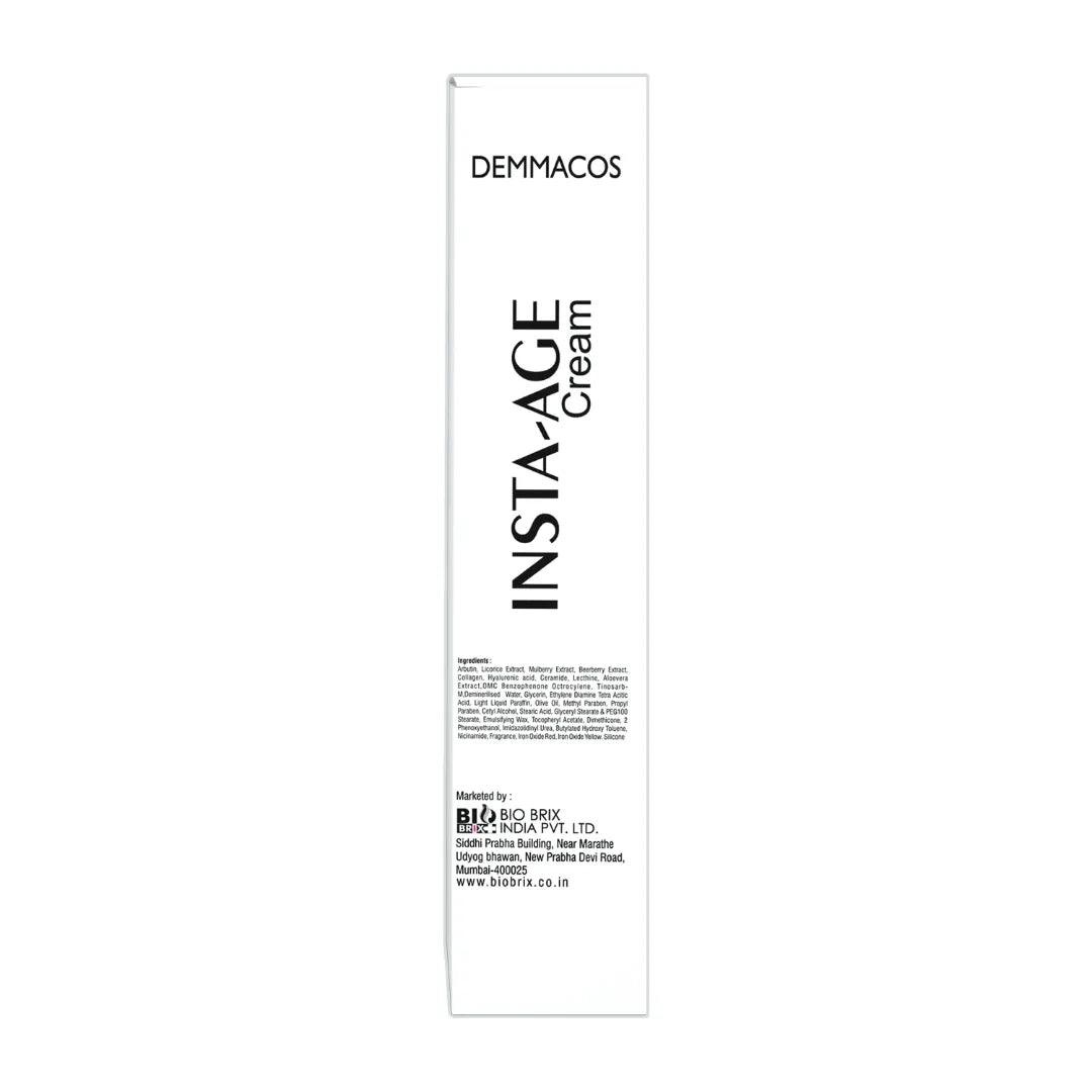 INSTA-AGE SPF 35 instant WhiteGlow Lightening and Brightening Face Cream 30gm Glein Pharma