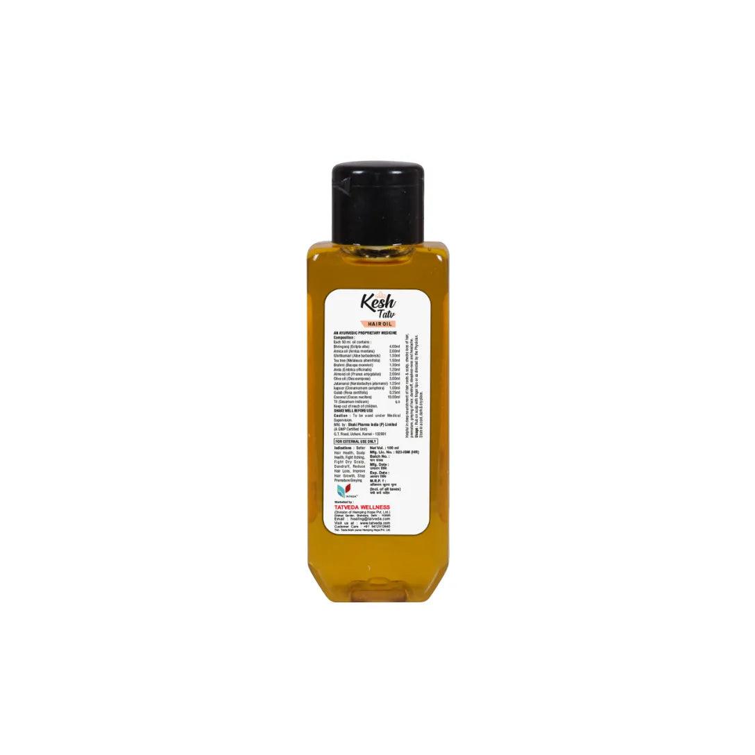 Tatveda Kesh Tatv Natural Herbal Ayurvedic Hair Growth Oil Glein Pharma