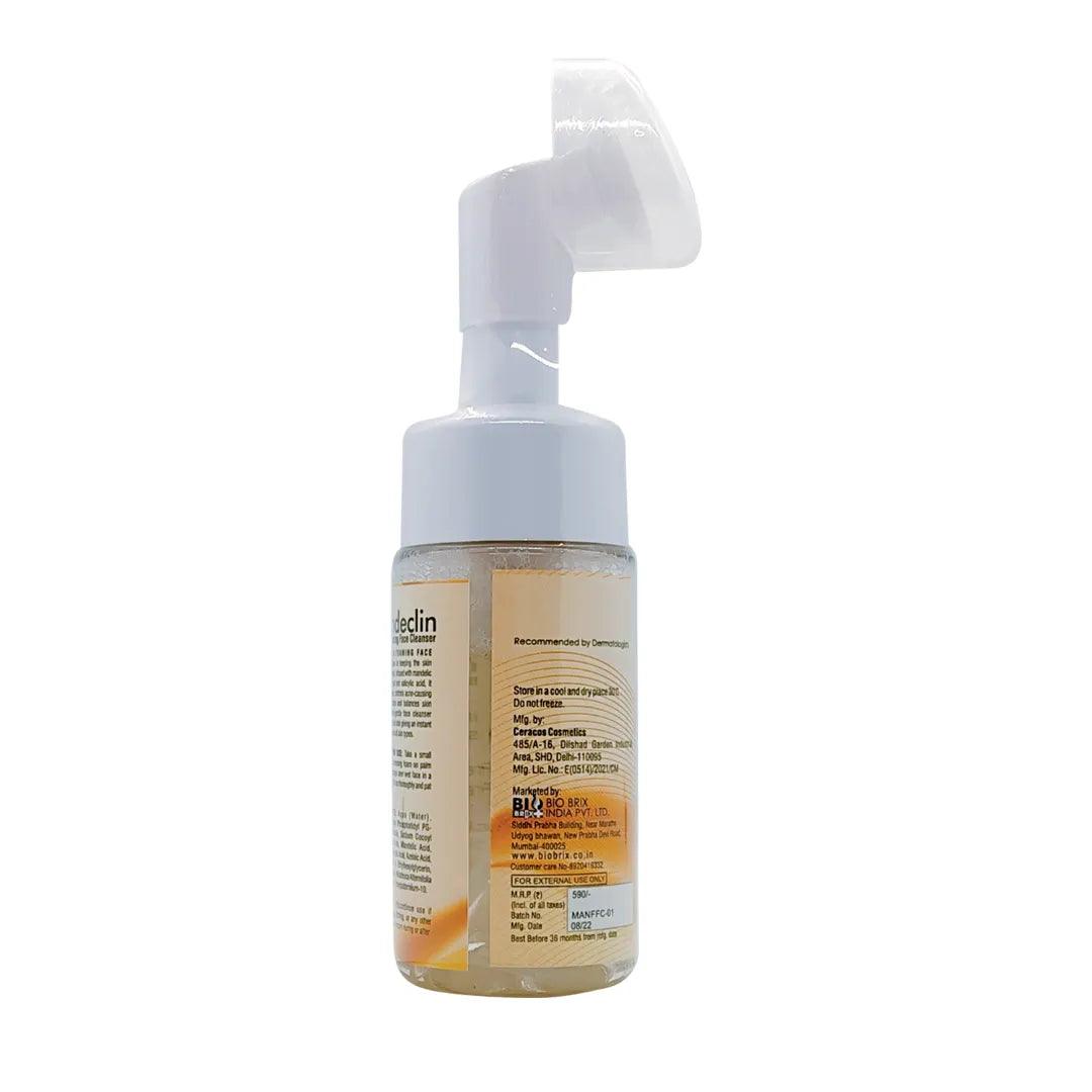 Biobrix Mandeclin Foaming Face Wash Cleanser for Sensitive and Acne Prone Skin - 100ml -Glein Pharma