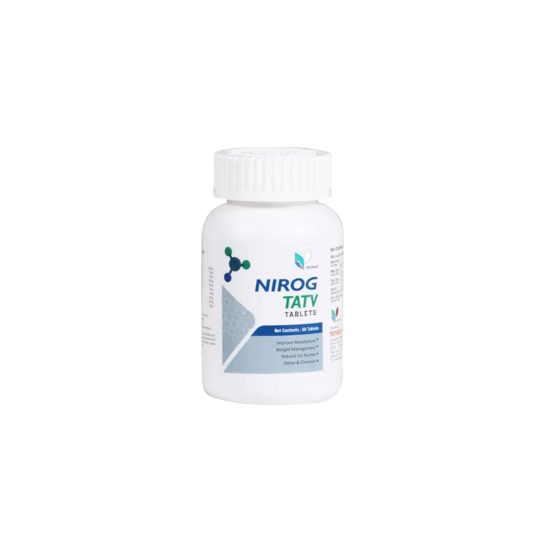 Tatveda Nirog Tatv Ayurvedic Weight Loss Supplement Tablets Glein Pharma