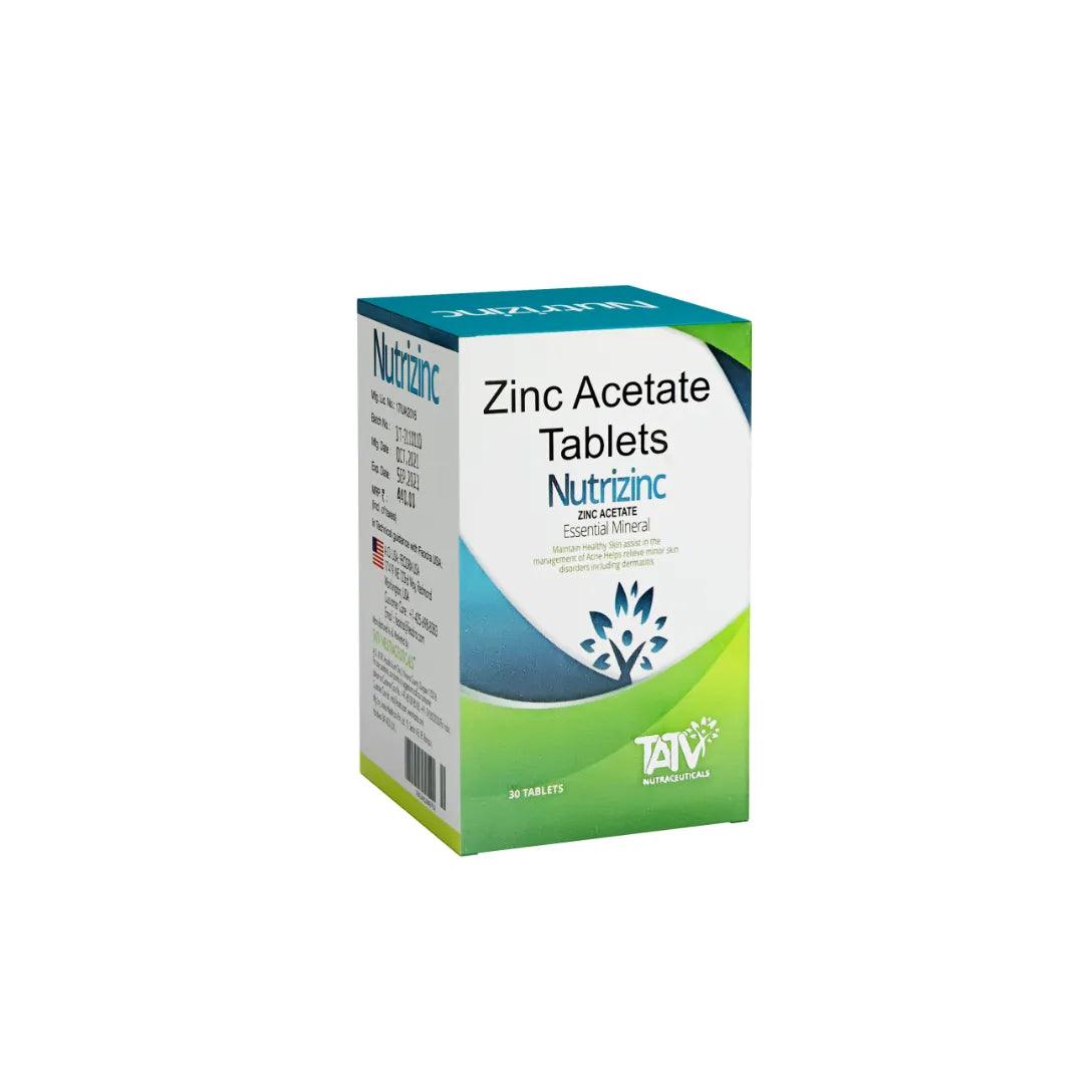 Nutrizinc: 50 Mg Elemental Zinc: Hair Skin & Immunity Supplement