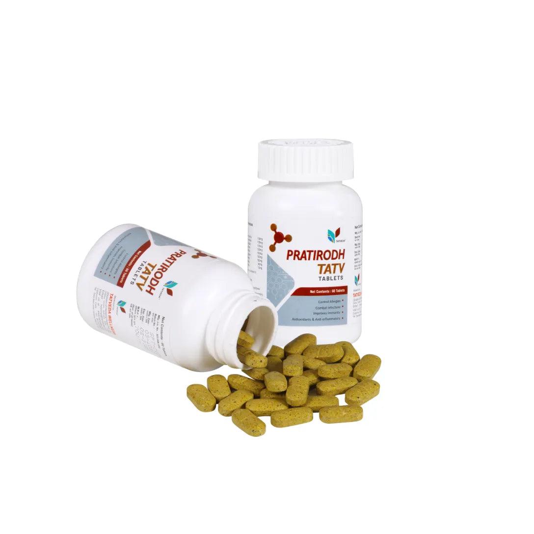 Tatveda Pratirodh Tatv Ayurvedic Natural Immunity Support Supplement - GLEIN PHARMA