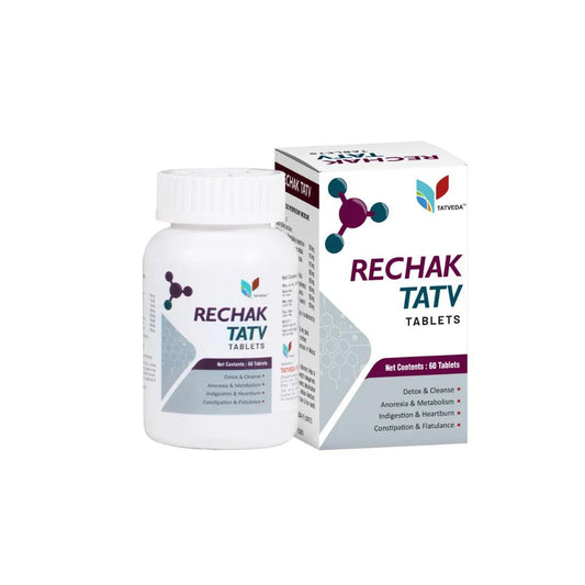 Tatveda Rechak Tatv Ayurvedic Natural Bowel Cleanser Tablets Glein Pharma
