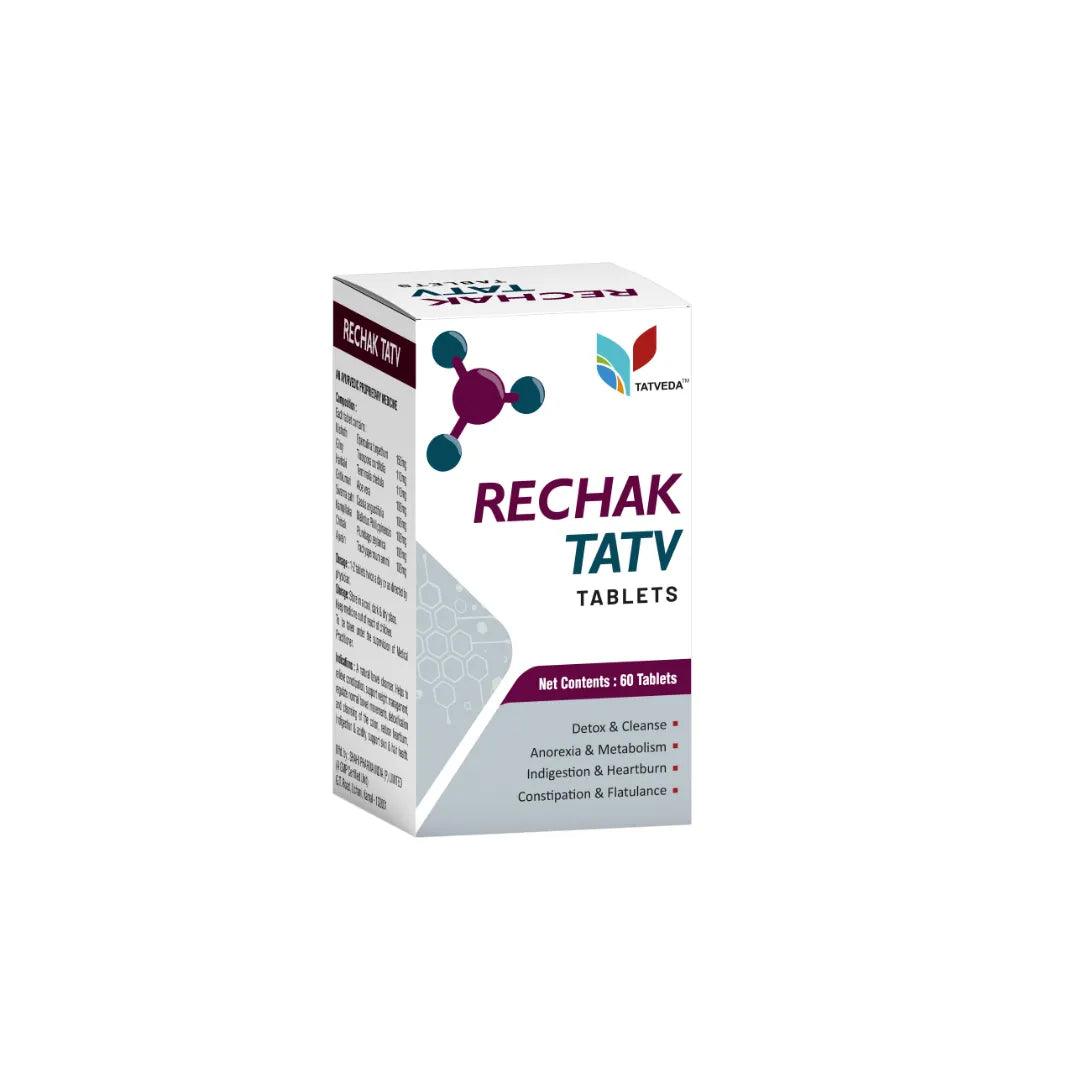 Tatveda Rechak Tatv Ayurvedic Natural Bowel Cleanser Tablets Glein Pharma