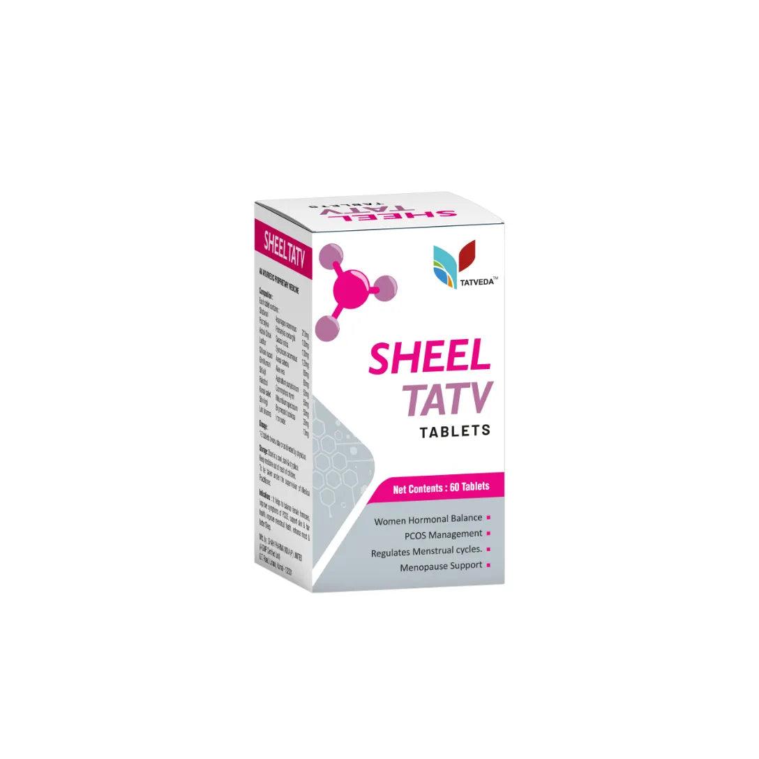 Tatveda Sheel Tatv Natural Ayurvedic Women's Health Tablets Glein Pharma