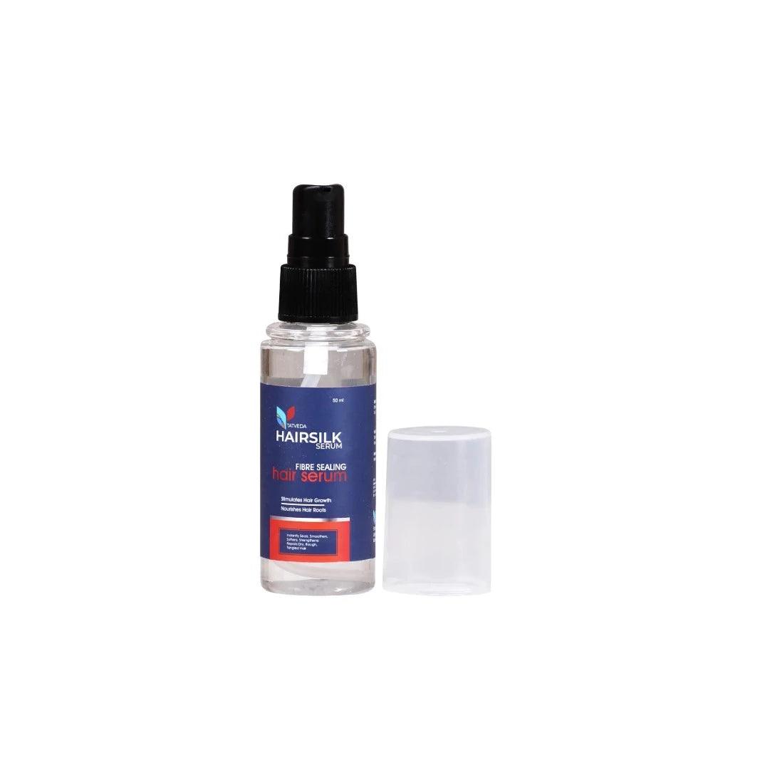 Tatveda Hairsilk: Fibre Sealing Hair Serum For Hair Growth and Nourishment. Gle Glein Pharma Indian P
