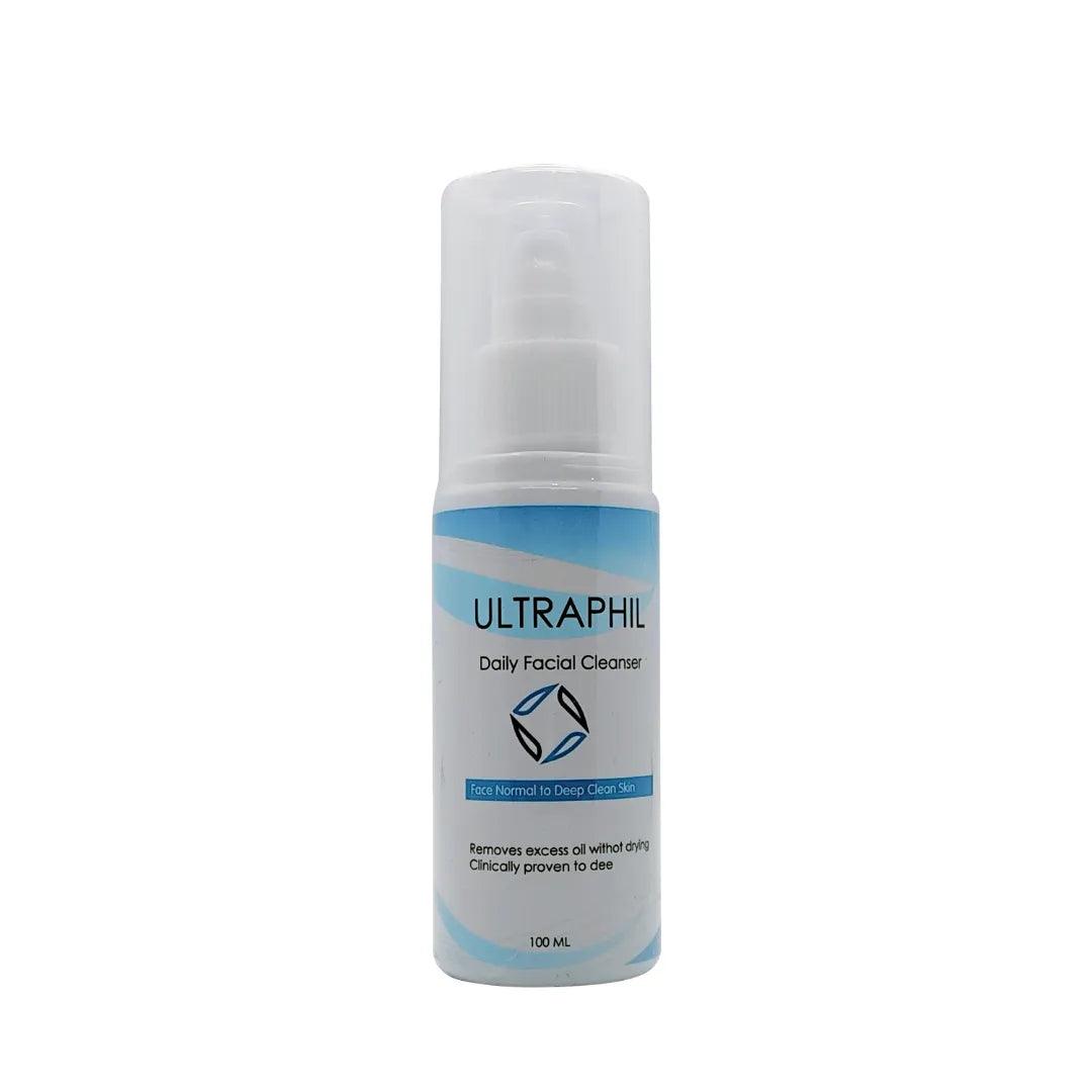Biobrix Ultraphil Gentle Hydrating Daily Face Wash for Normal to Oily Skin in Men and Women. Pack Of Two Glein Pharma