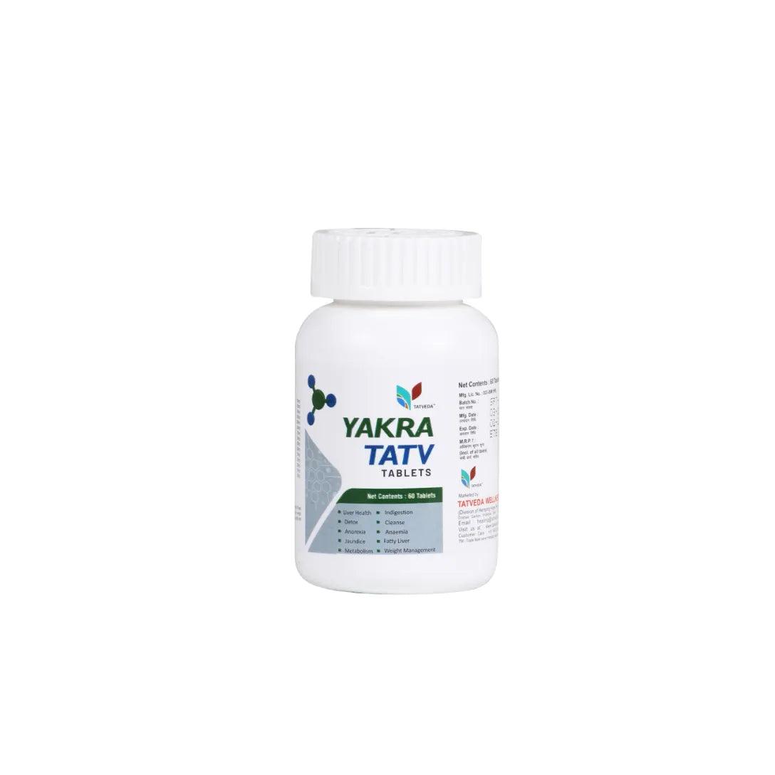 YAKRA TATV Tatveda Ayurvedic Natural Liver Cleanse Detox Digestion Care GLEIN PHARMA
