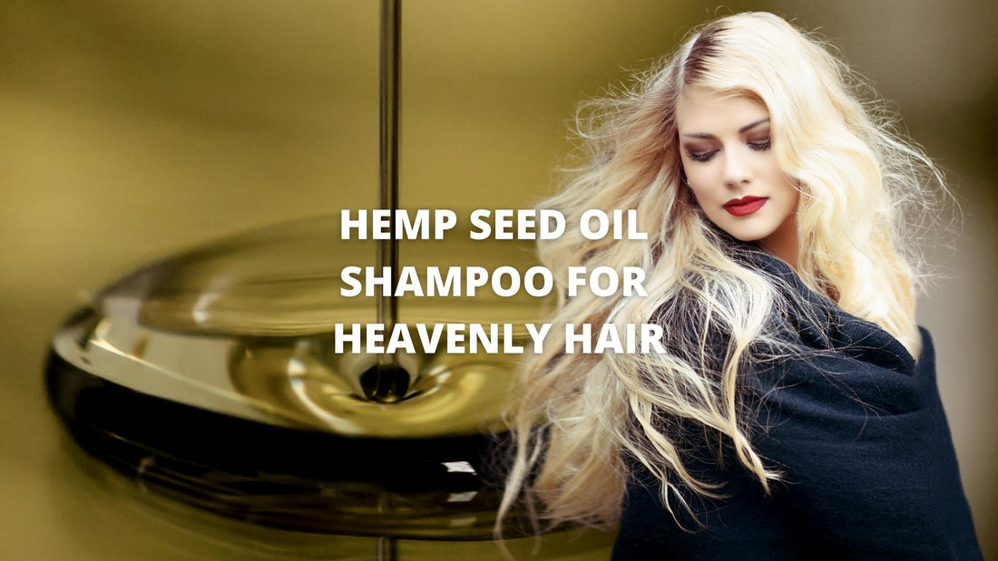 Hemping Hope Hemp Seed Oil Shampoo and conditioner for Heavenly Hair Glein Pharma