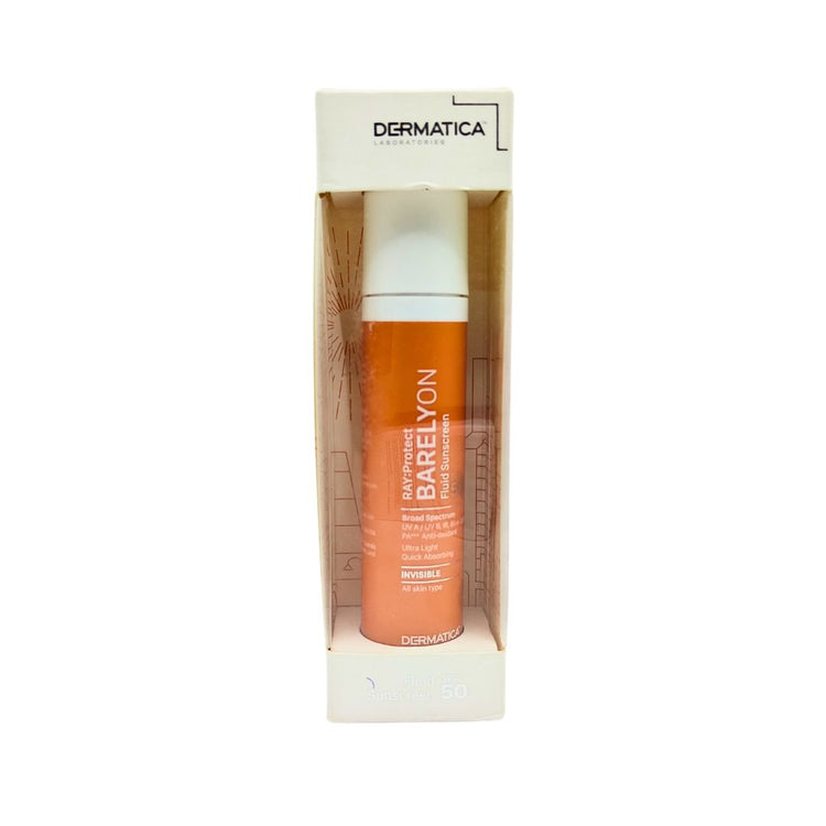 Dermatica Barelyon Invisible fluid Sunscreen SPF 50 Packaging