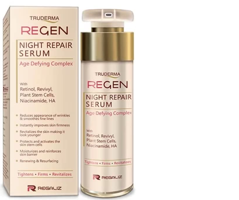 Truderma Regen - Bottle of 50ml Night Repair Serum