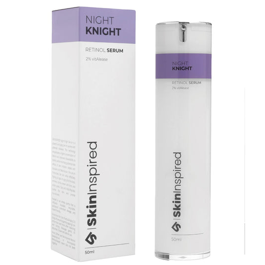 SkinInspired Retinol (2% vitAlease) Face Night Serum For Anti Aging | Promotes Cell Turnover for Youthful, Smooth Skin | Suitable For Men & Women | All Skin Types | 50ml