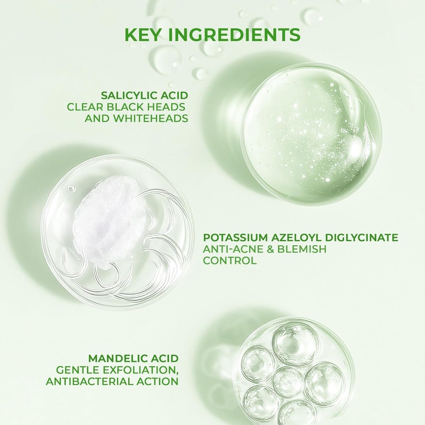 YUDERMA Sebalex Face Wash for Oily and Acne Prone Skin, 100gm Medi-Acne Face Wash & Mask, Sulphate & Paraben Free, Non-Comedogenic Face Wash for Women and Men